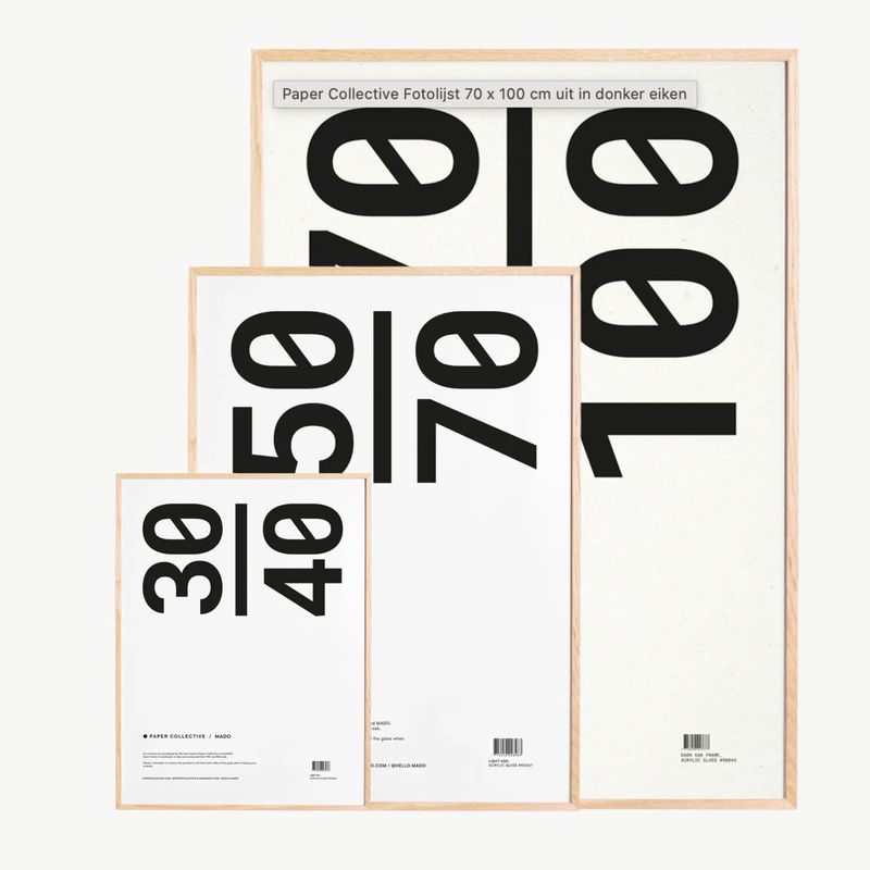 PAPER COLLECTIVE fotolijst light ash