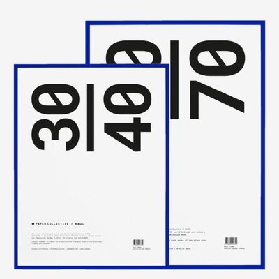 PAPER COLLECTIVE fotolijst Blauw