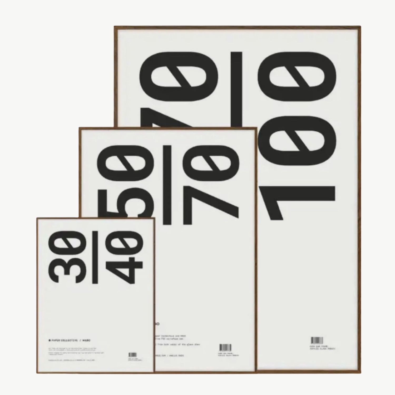 PAPER COLLECTIVE fotolijst Dark Oak