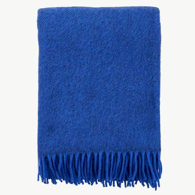 KLIPPAN plaid Gotland blue