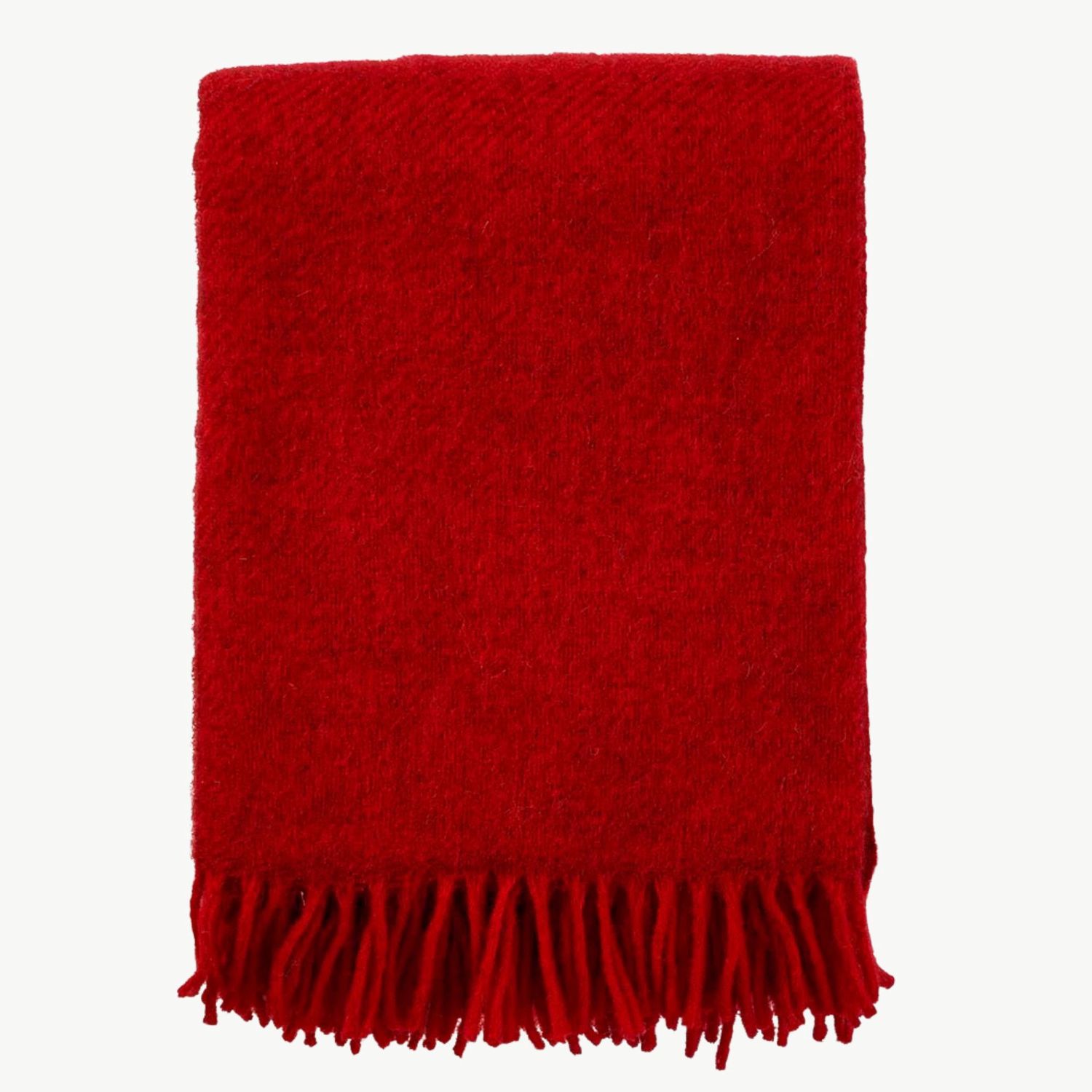 KLIPPAN plaid Gotland red