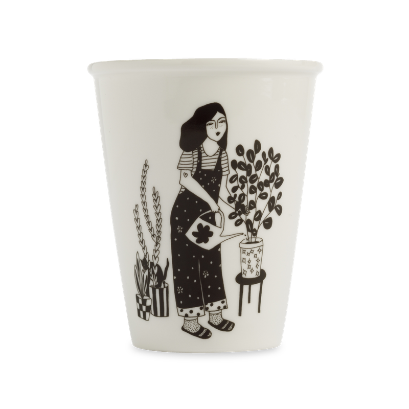 HELEN B beker plant lover