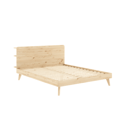 KARUP DESIGN Bed RETREAT blank gelakt