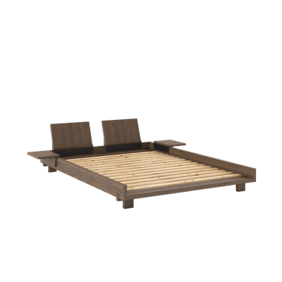 KARUP DESIGN Bed SOCIAL carob brown