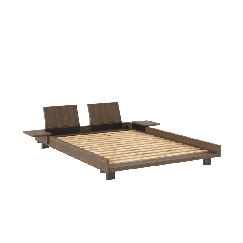 KARUP DESIGN Bed SOCIAL carob brown