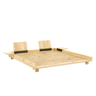 KARUP DESIGN Bed SOCIAL blank gelakt