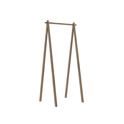 KARUP DESIGN Kledingrek HONGI 75 bruin gelakt