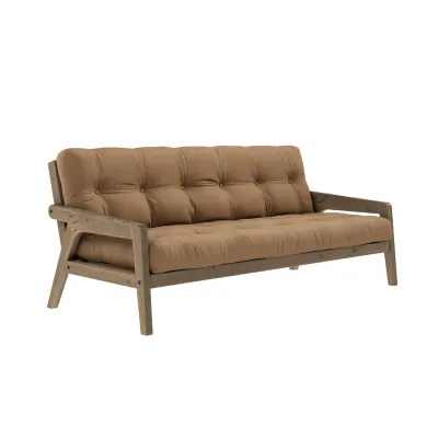 KARUP DESIGN Grab Slaapbank bruin gelakt