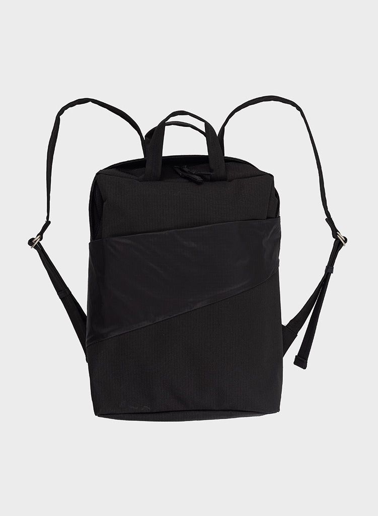 SUSAN BIJL The New Backpack Black &amp; Black