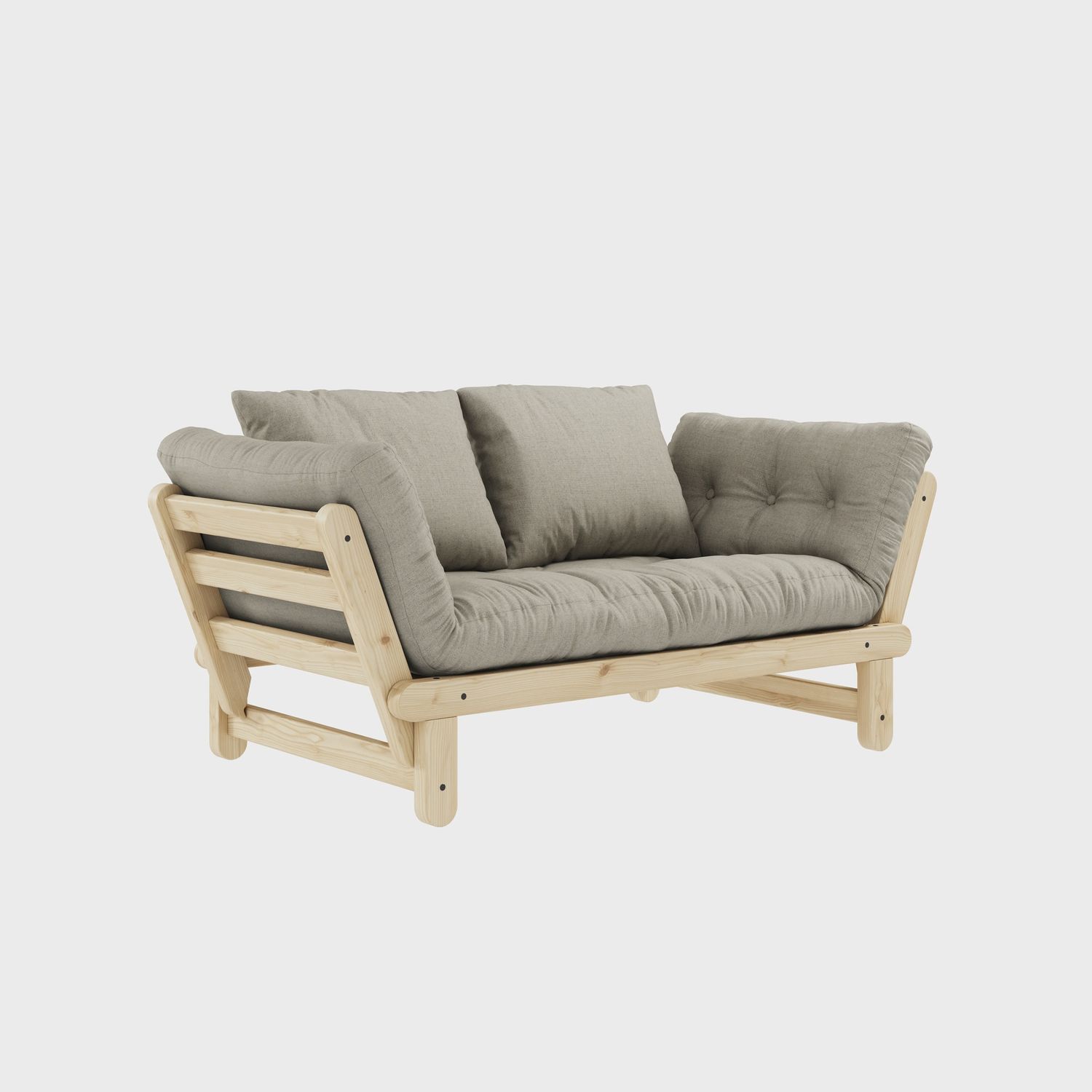 KARUP DESIGN Beat Slaapbank blank gelakt, Kleur: 914 Linen