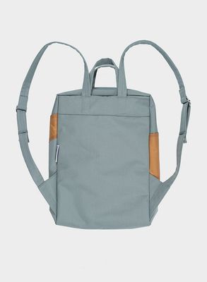 SUSAN BIJL The New Backpack Grey &amp; Camel