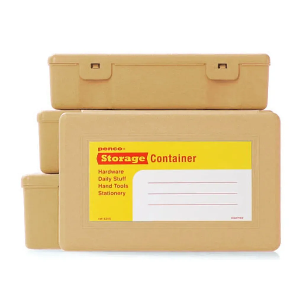 PENCO Storage container set van 4, Kleur: Beige