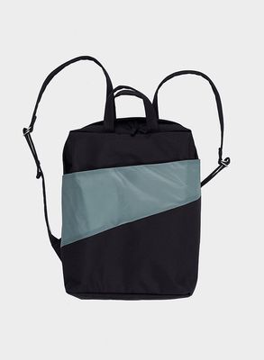 SUSAN BIJL The New Backpack Black &amp; Grey