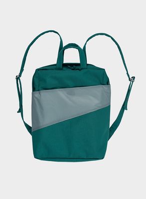 SUSAN BIJL The New Backpack Pine &amp; Grey