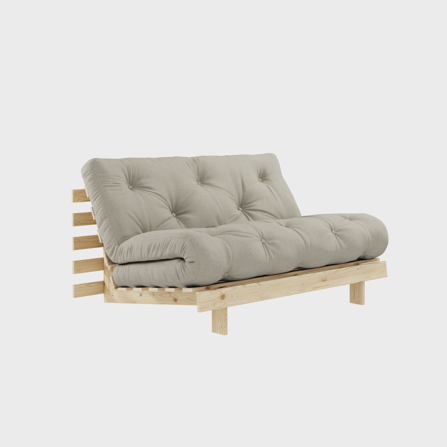 KARUP DESIGN Roots Slaapbank 140 naturel, Kleur: 914 Linen