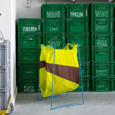SUSAN BIJL The New Trash Rack blue large
