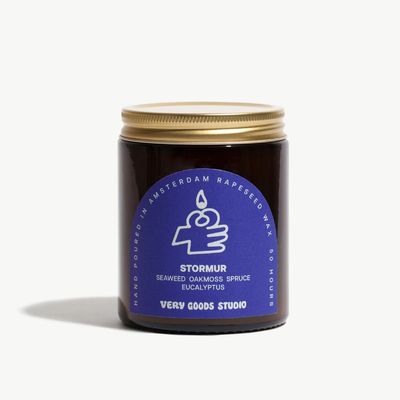 VERY GOODS STUDIO Stormur geurkaars 170ml