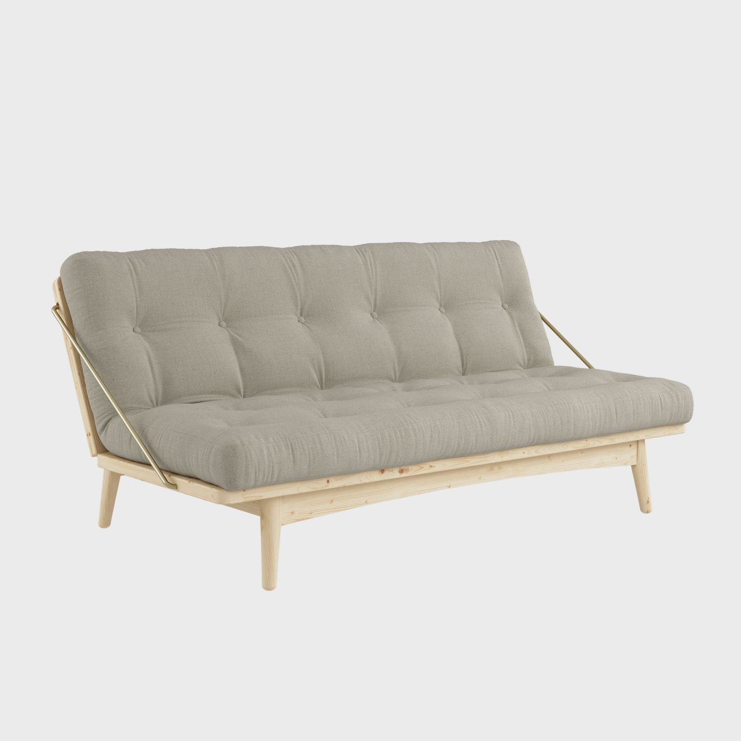 KARUP DESIGN Folk Slaapbank blank gelakt, Kleur: 914 Linen