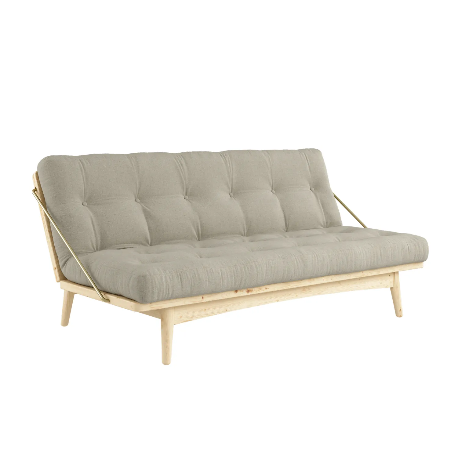 KARUP DESIGN Folk Slaapbank blank gelakt, Kleur: 914 Linen