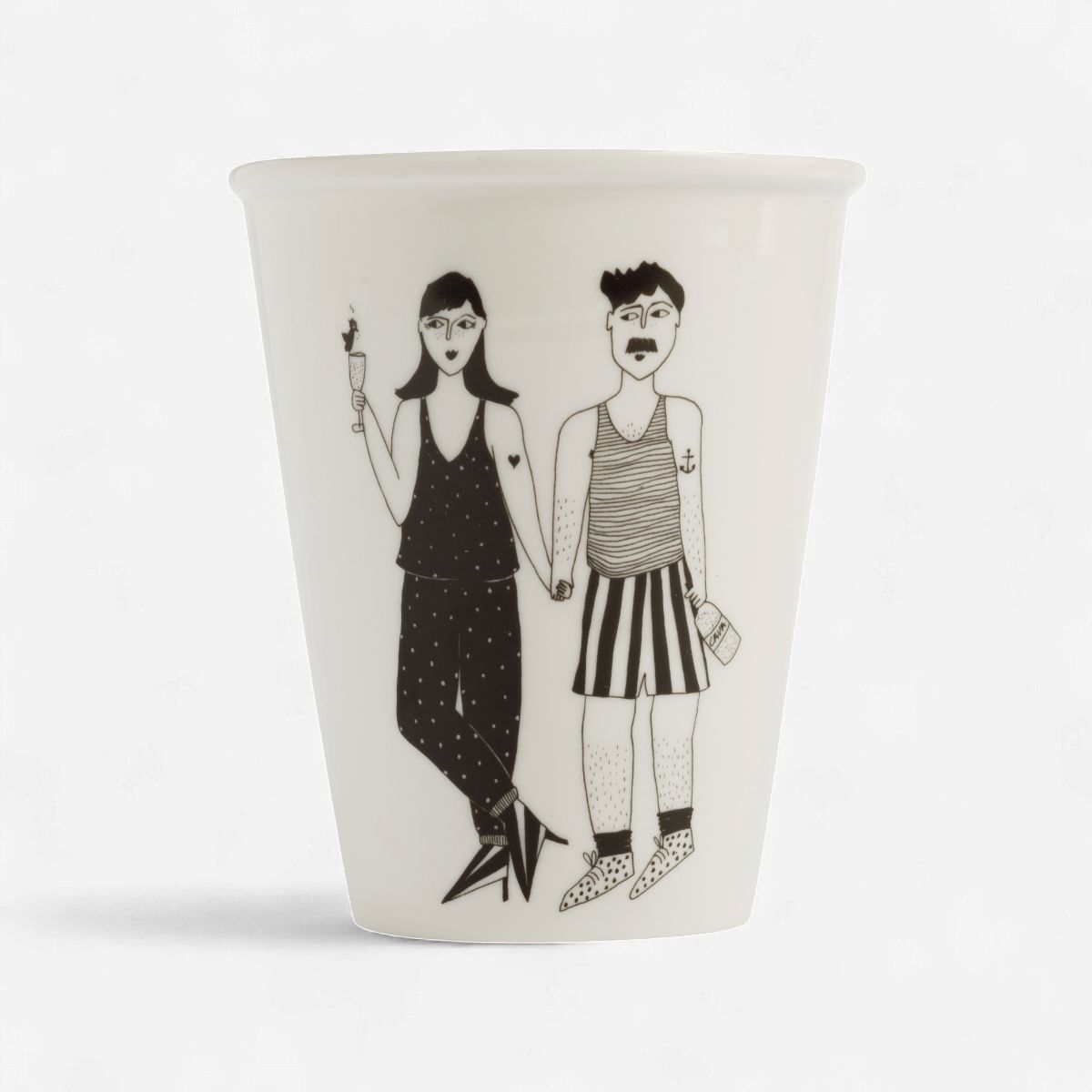 HELEN B beker Apero Couple 220ml