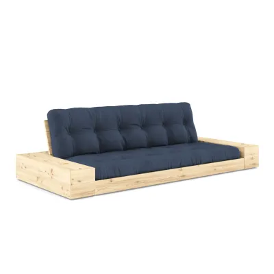 KARUP DESIGN Base Slaapbank blank gelakt met armleuning