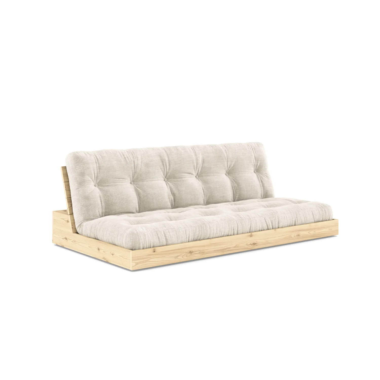 KARUP DESIGN Base Slaapbank blank gelakt, Kleur: 510 Ivory