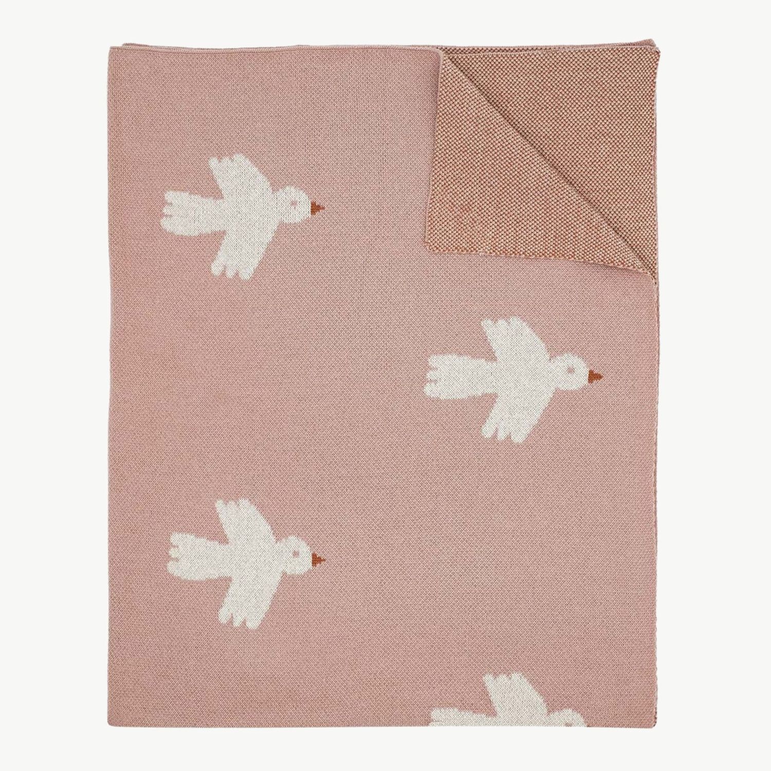 LITTLE OTJA deken vogel 80x100cm