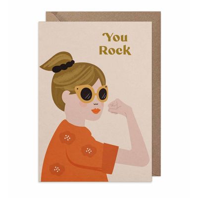 LITTLE OTJA postcard You Rock