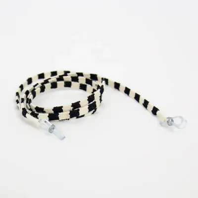 A WORLD OF CRAFT Eye brillenkoord wit-zwart