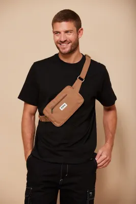 HINDBAG Harry schoudertas kaneel bruin