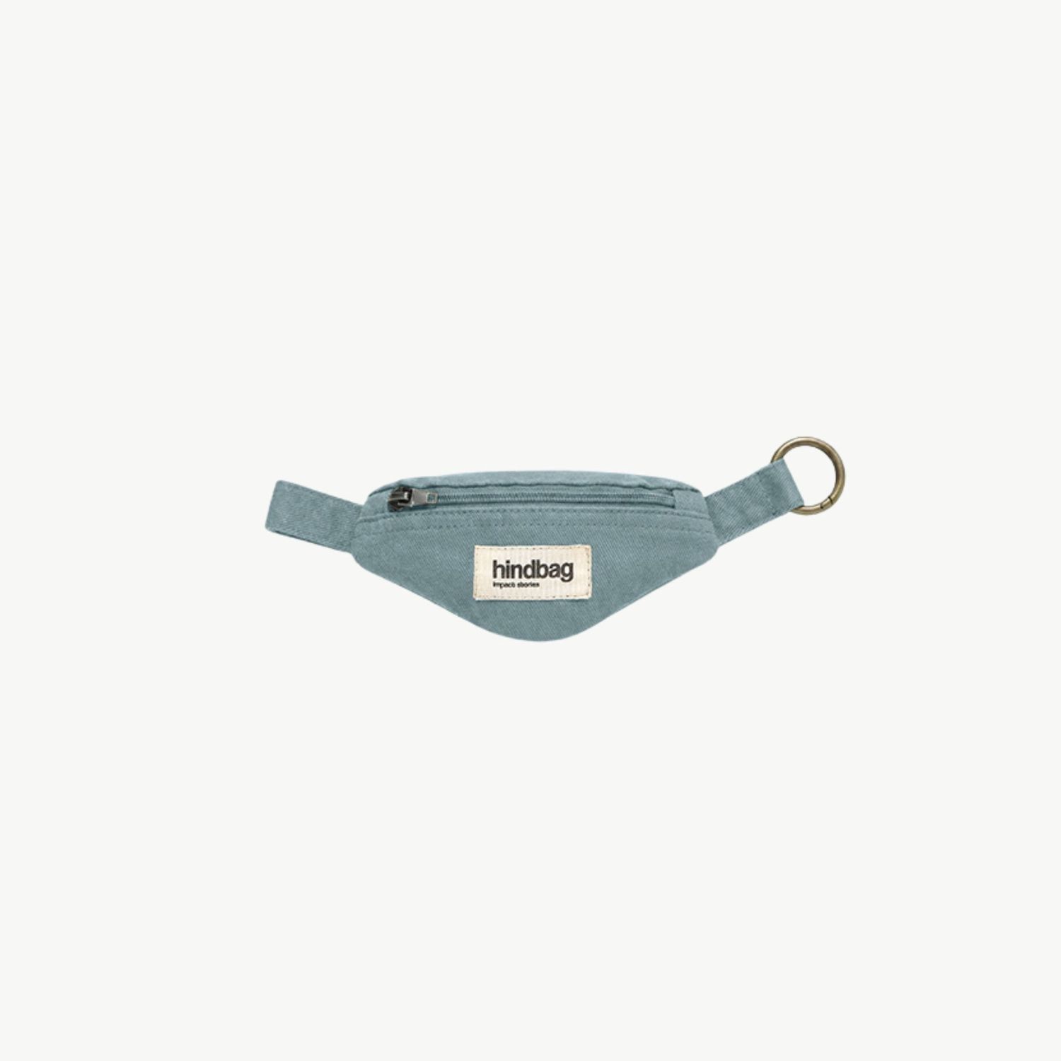 HINDBAG Come sleutelhanger salie groen