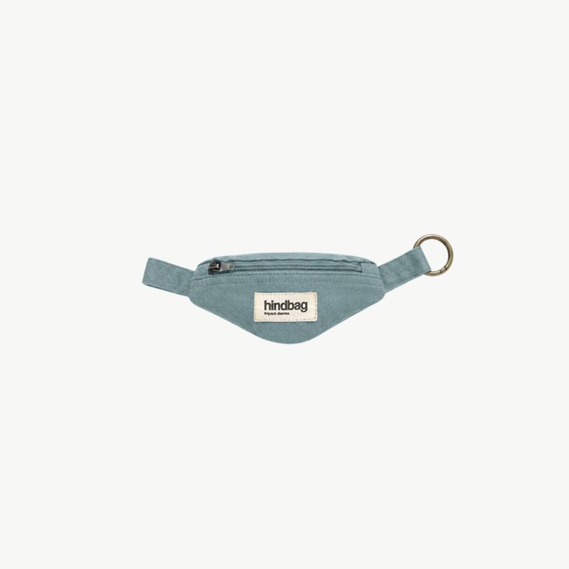 HINDBAG Come sleutelhanger salie groen