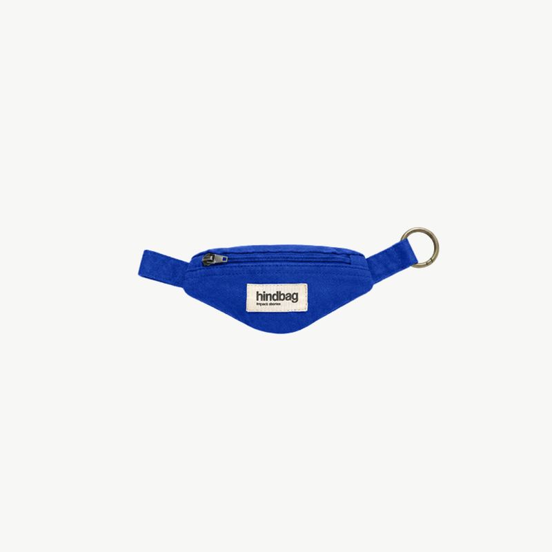 HINDBAG Come sleutelhanger cobalt blauw