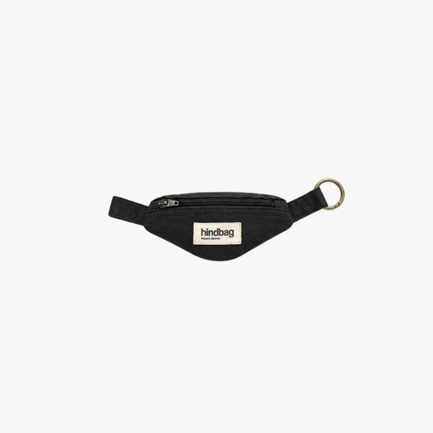 HINDBAG Come sleutelhanger zwart