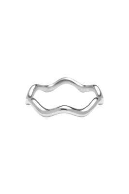 XZOTA Zig Zag ring zilver