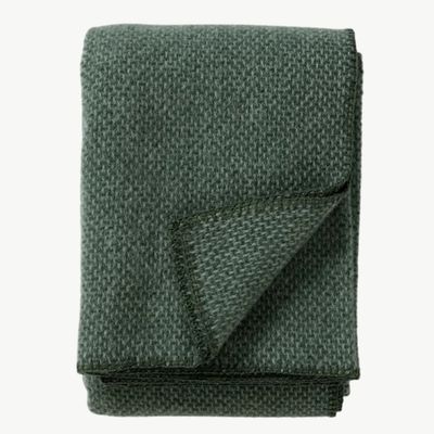 KLIPPAN plaid Domino green