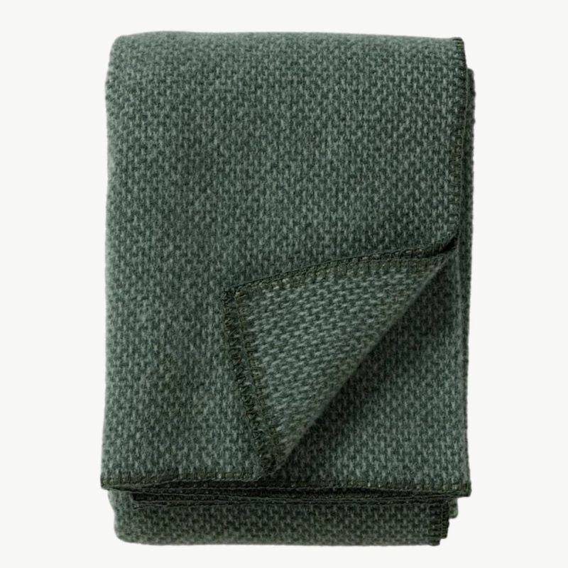 KLIPPAN plaid Domino green