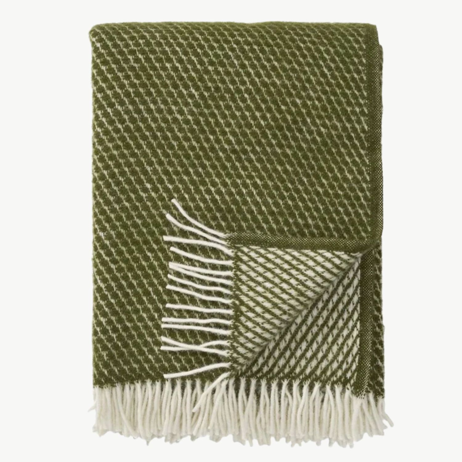 KLIPPAN plaid Velvet Avocado