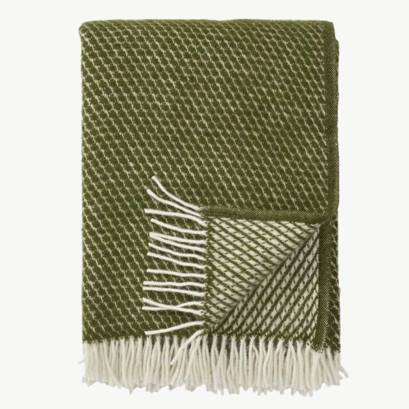 KLIPPAN plaid Velvet Avocado