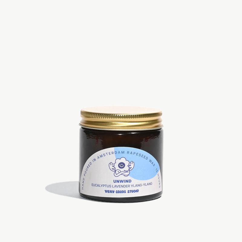 VERY GOODS STUDIO Unwind geurkaars 60ml