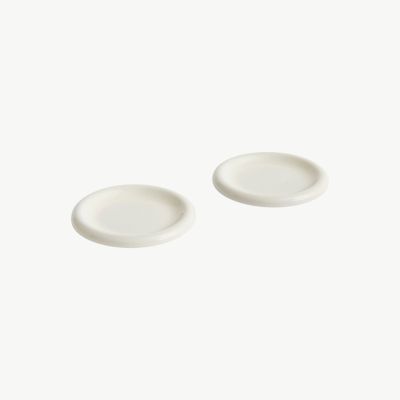 HAY Barro Bord set van 2 ø18cm Off White