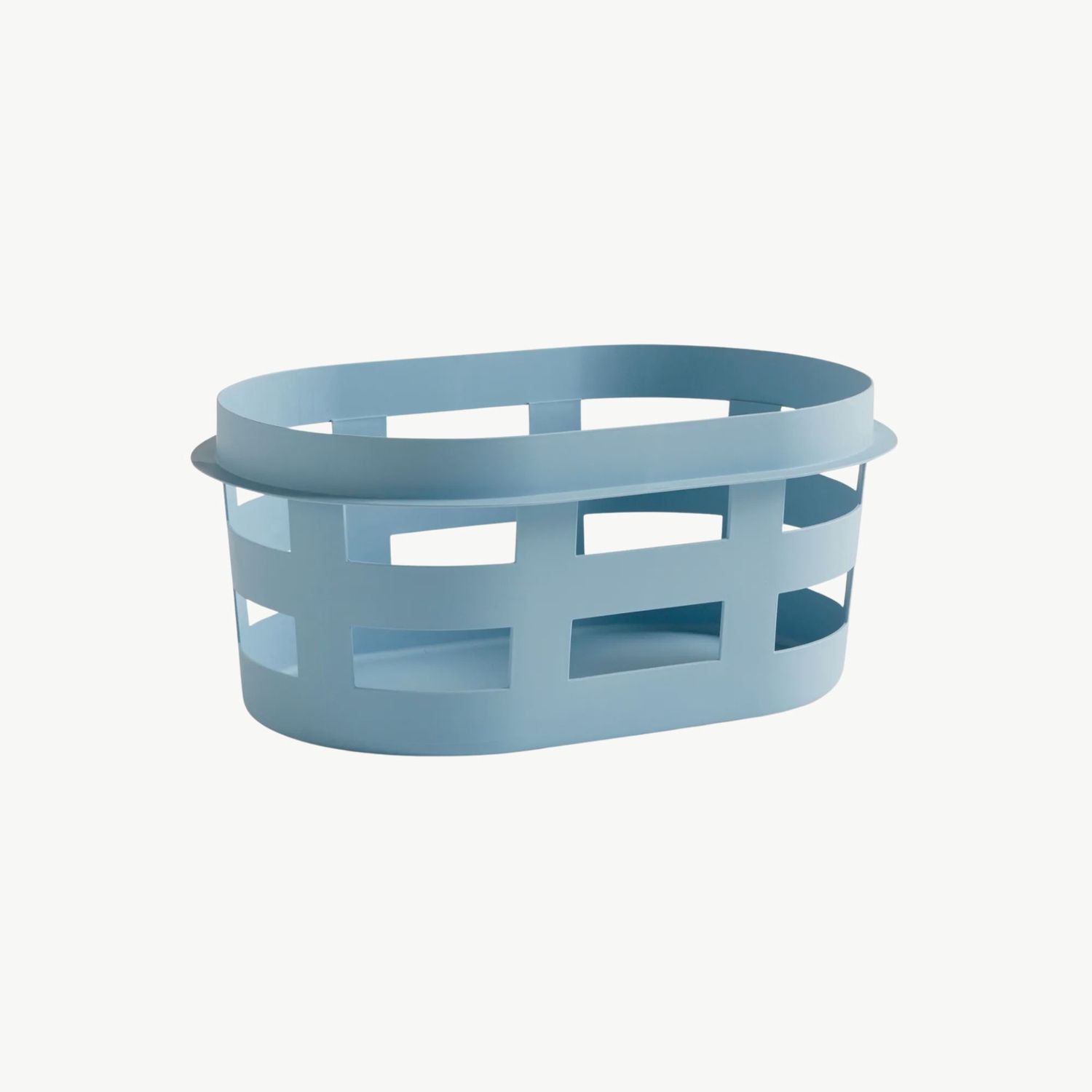 HAY Basket wasmand Soft Blue small
