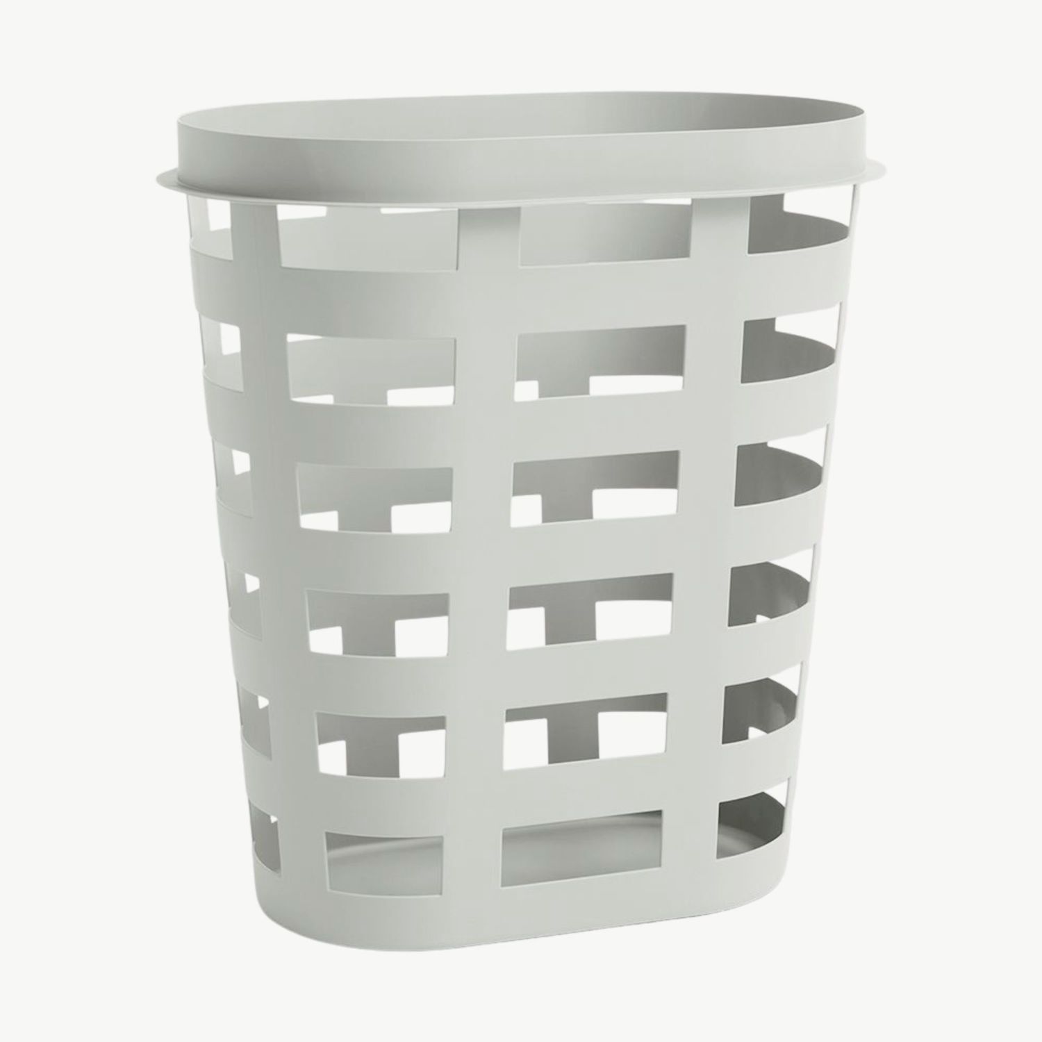 HAY Basket wasmand Light Grey large