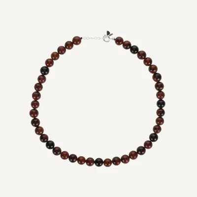 MONK &amp; ANNA Ketting Dark Wood