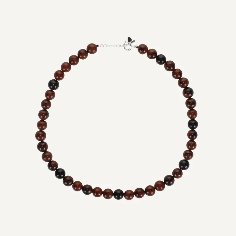 MONK &amp; ANNA Ketting Dark Wood