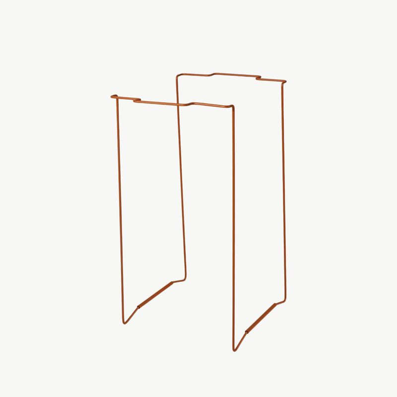 SUSAN BIJL Trash Rack brown large