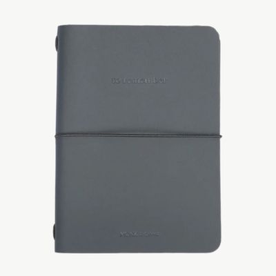 MONK &amp; ANNA Notebook vegan leather Ash