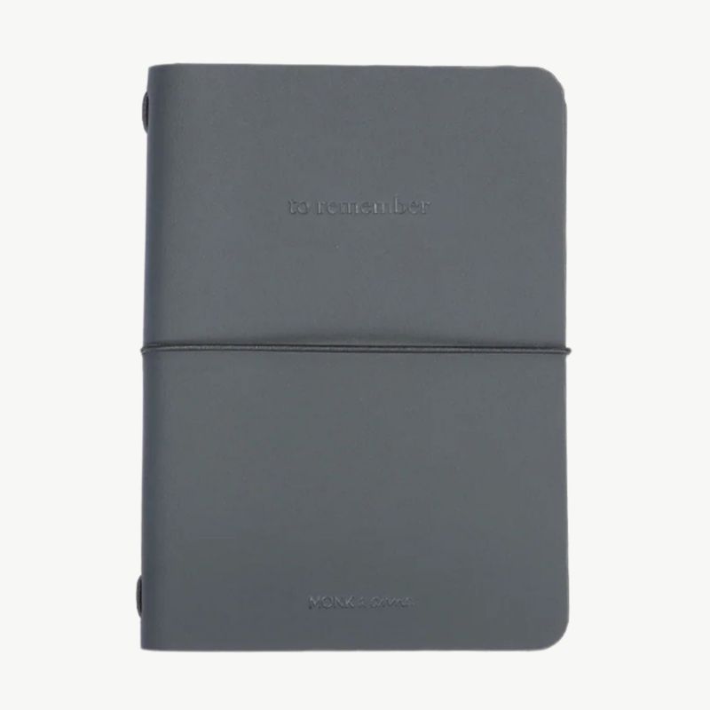MONK & ANNA Notebook vegan leather Ash MONK & ANNA Notebook vegan leather Ash