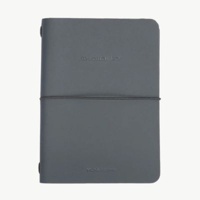 MONK &amp; ANNA Notebook vegan leather Ash
