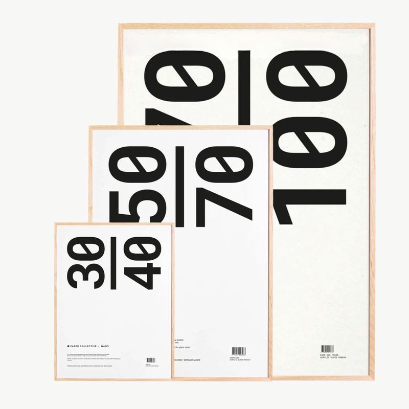 PAPER COLLECTIVE fotolijst Light Ash